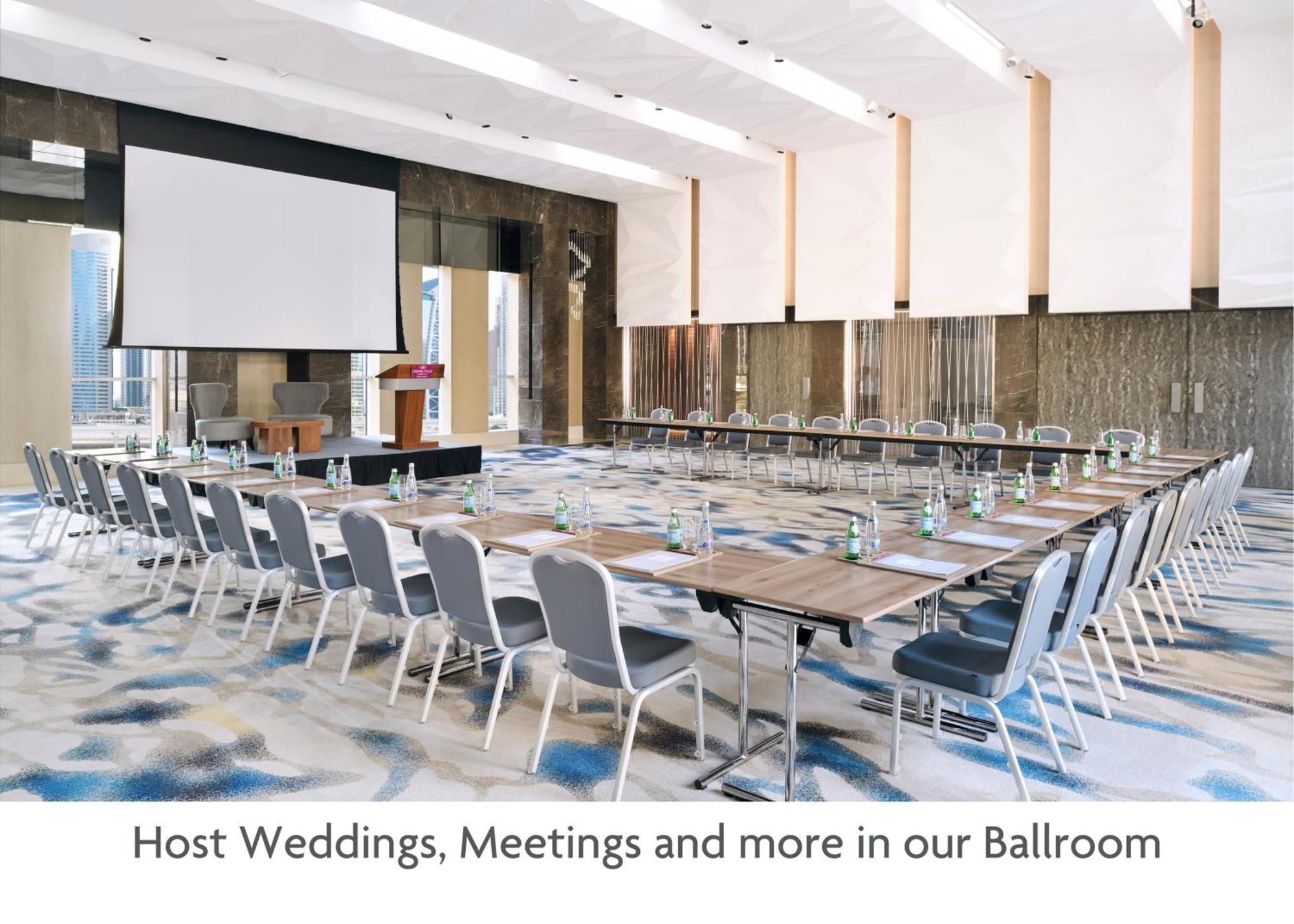 Hotel Crowne Plaza Dubai Marina By Ihg Esterno foto Ballroom