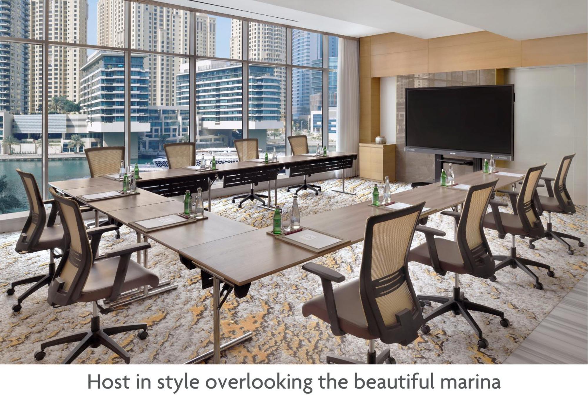 Hotel Crowne Plaza Dubai Marina By Ihg Esterno foto Meeting room